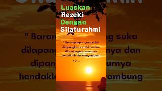 Kata kata motivasi Luaskan Rezeki Dengan Silaturahmi#shorts Kata kata motivasi Luaskan Rezeki Dengan Silaturahmi#shorts