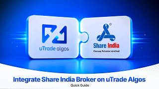كيفية ربط وسيط Share India بمنصة uTrade Algos | إعداد الوسيط | التداول الخوارزمي screenshot 1
