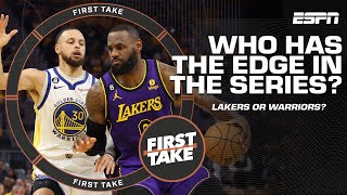 Lakers or Warriors: Who has the edge in the series? First Take debates