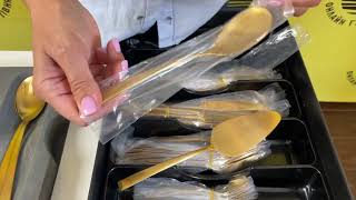 Mk2-046623 Столові Прибори Набір 68 Пр 1 Набір Золотий Echtwerk Вага 3,500 Кг 1 Шт Ціна 3895 Грн