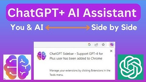 ChatGPT Sidebar - Your Perfect AI Assistant - ChatGPT 4 work freely