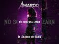 🔥 DARK METALCORE BREAKDOWN... wait for it! | AMAROQ – “In Silence We Burn” 🔥 #metal #dark #heavy