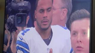 Giants and Cowboys 9/11 National Anthem