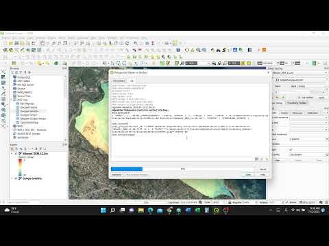 Converting Raster to Vector in QGIS