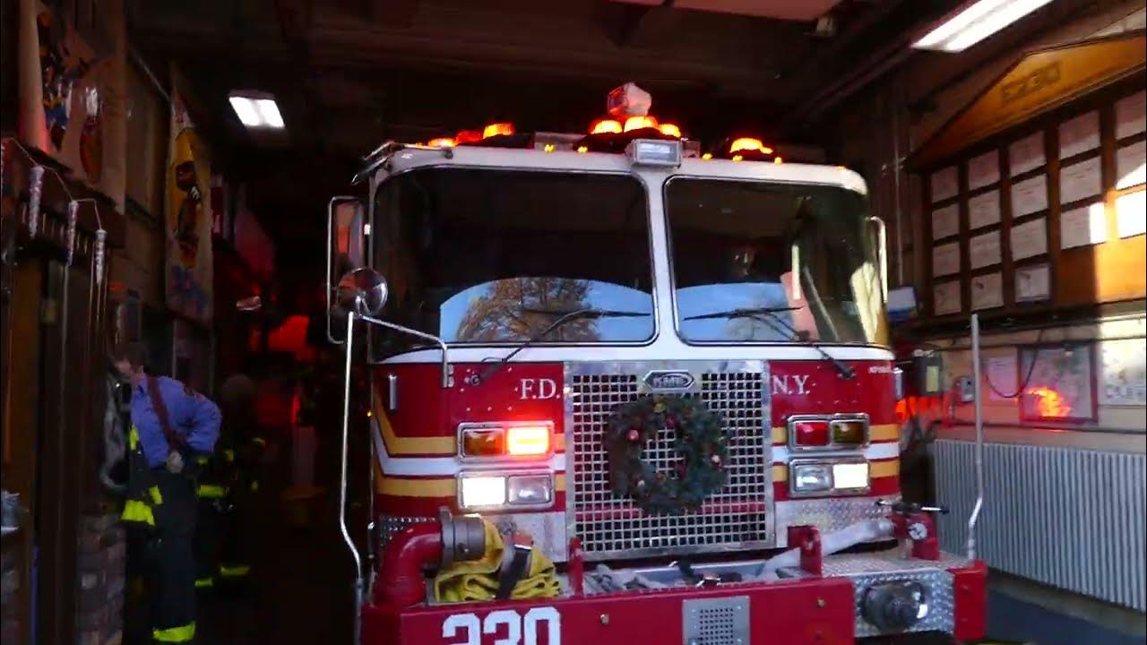 FDNY Engine 230 responds to Box 0694 - YouTube