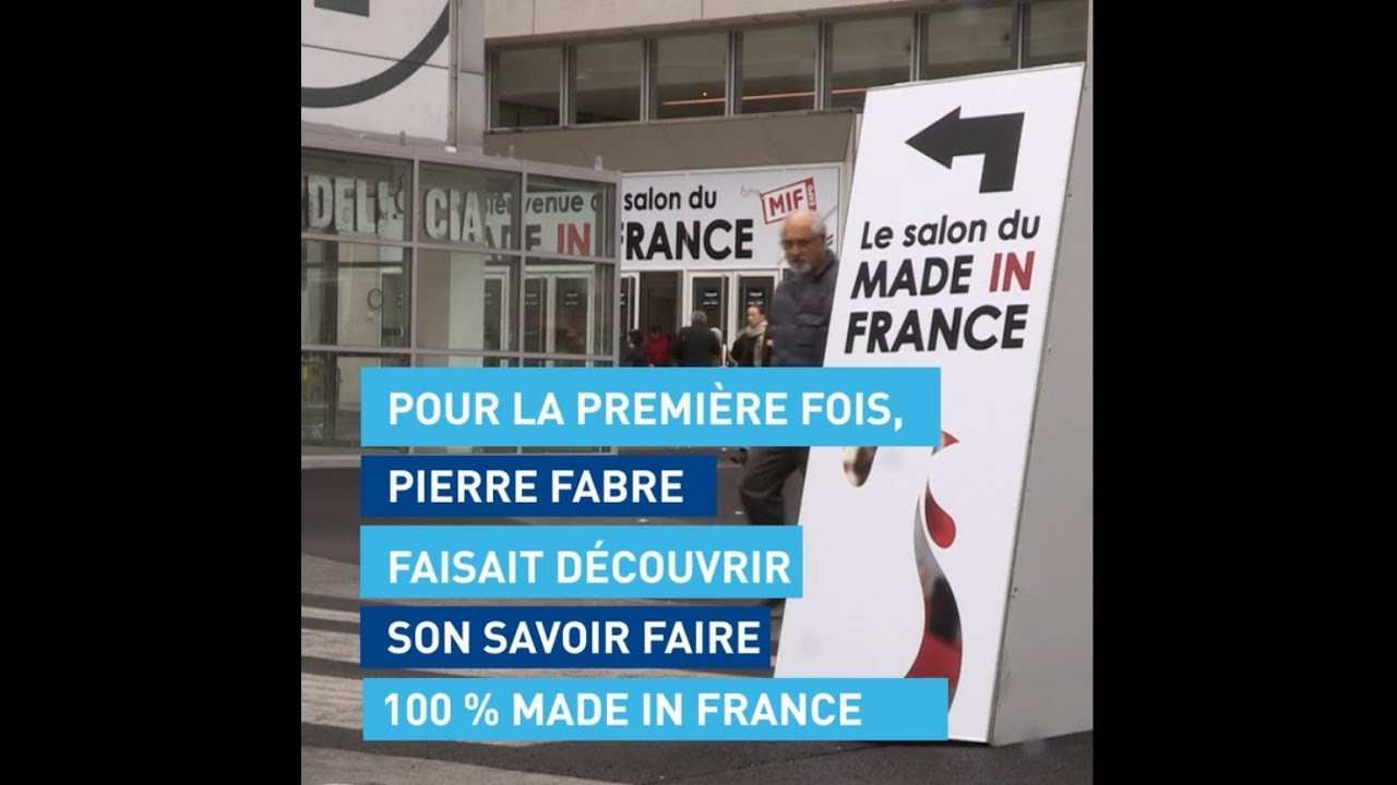 Pierre Fabre Au Salon Made In France Mif Expo Youtube