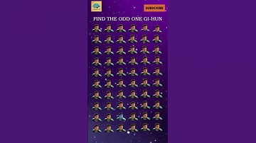 SQUID GAME Season 3 Ultimalte Challenge! Finf the odd one Gi-Hun!