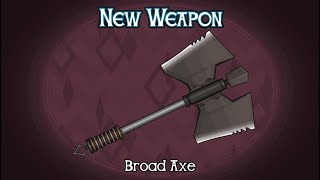 Jacksmith Weapons and Warriors - Broad Axe