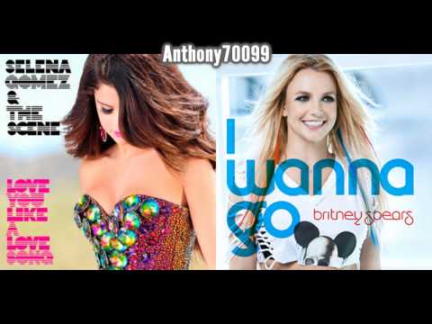 Britney Spears vs. Selena Gomez - I Wanna Love Songs (I Wanna Go vs. LYLALS) (Mashup Mix)