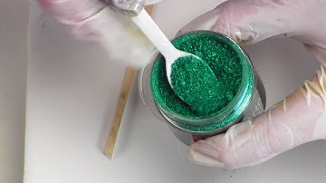 INtroducing! Rezin Arte Luster Pigments NEW resin paints by Leslie Ohnstad