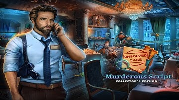 Unsolved Case: Murderous Script | Hidden Object Game