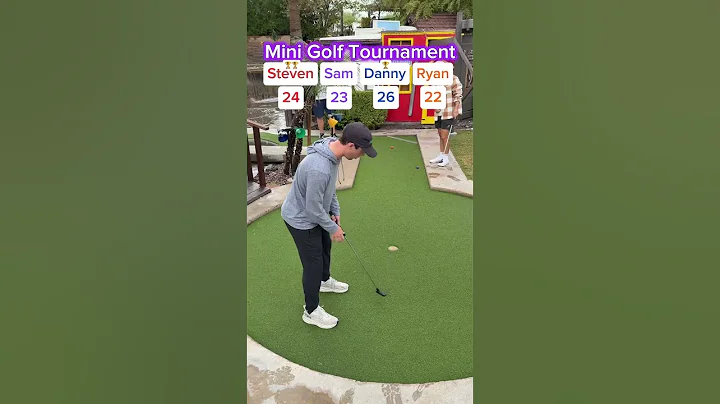 Mini Golf Tournament #6 (Hole 12) #golf #minigolf #viral #sports #puttputt #tournament