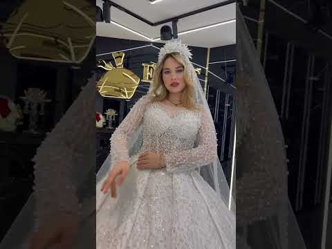 فستان زفاف ملكي لؤلؤ من ايلاف فاشن 2023