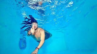 VLOG #9 swimming under water, روعة الغطس تحت الماء