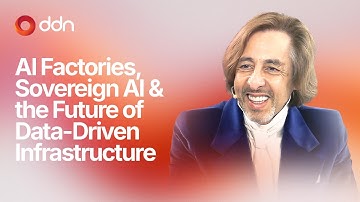 AI Factories, Sovereign AI & the Future of Data-Driven Infrastructure | Alex Bouzari