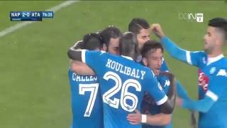 Gonzalo Higuain Goal  Napoli vs Atalanta 2 0 Serie A 2016
