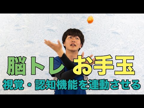 お手玉トレーニング～視覚・認知機能を連動させる～