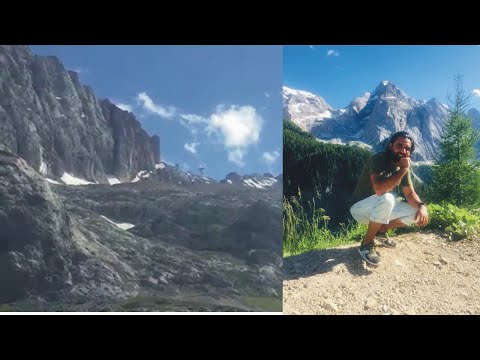 Italy Travel Vlog - City Moena - Driving the Dolomites  Mountains Italian Alps