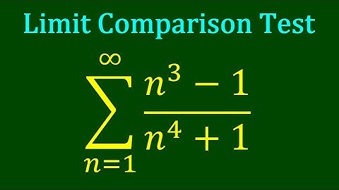 Limit Comparison Test Proof
