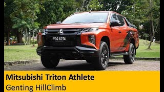 Mitsubishi Triton Athlete Genting Hill Climb - Paddle Shifters make it more fun? / YS Khong Driving