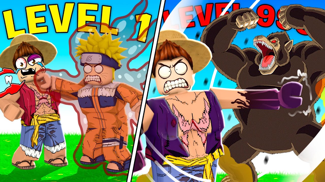 VIREI O LUFFY!! FÁBRICA DO ONE PIECE NO ROBLOX!! (Anime Power