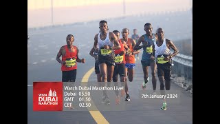 LIVE  2024 Dubai Marathon