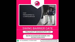 🔐MauryasITSolutions #BoomBarrierGate #SmartSecurity #ParkingSolutions #AutomaticGate #SecureAccess