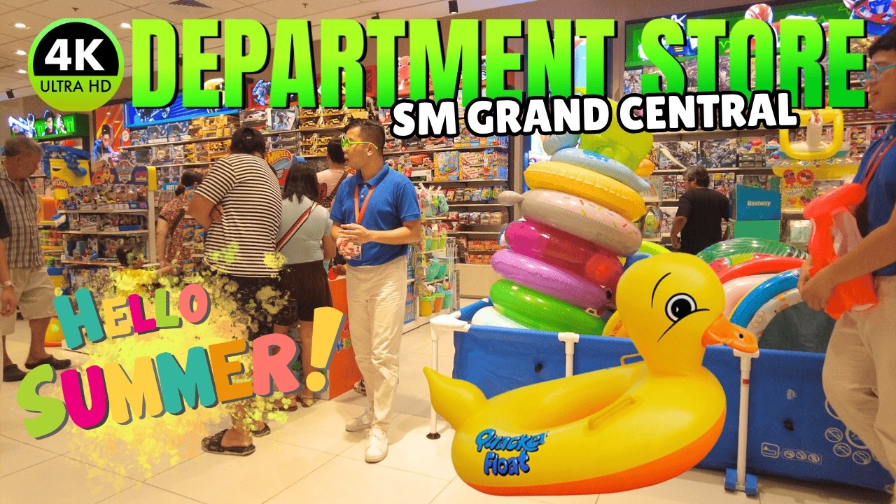 [4K] SM City Grand Central 2026 | Department Store Price Update & Tour ...