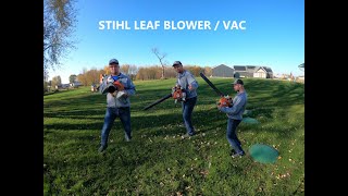 STIHL SH 86 CE SHREDDER VAC AND BLOWER  REVIEW AND TESTING