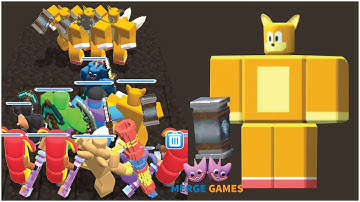 Merge Master Craft Runner: Funny Gameplay (iOS,Android) Part 7 - Tails Sonic Monster