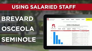 Central Florida school districts struggle to keep up with rising number of COVID cases