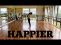 Lyrical dance tutorial  happier by ed sheeran