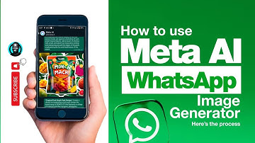 Hoe je de Meta AI-afbeeldinggenerator op WhatsApp gebruikt; dit is het proces