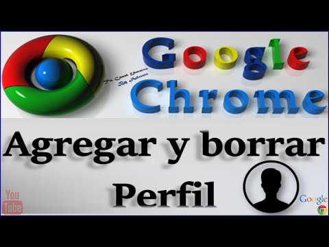 Crear y borrar perfiles en Google Chrome