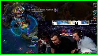 IBAI AND ELYOYA WENT CRAZY AFTER BARON STEAL ON FINAL WORLDS 2022