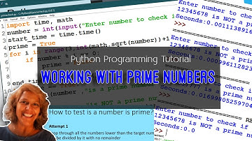 Prime Numbers in Python - tricks to make your program find them faster