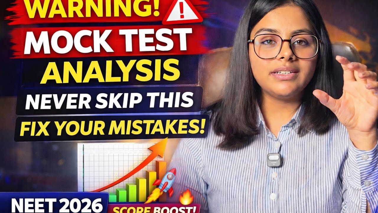 From 400 to 650+ in NEET 2026 📈 | Proper Mock Test Analysis Strategy # ...
