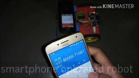 DTMF Decoder robot |Smartphone operated robot using DTMF decoder | Mini project | Electronic DIY |
