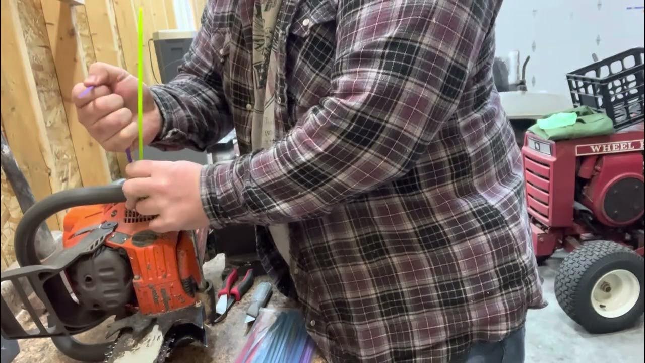 Quick chainsaw repairs YouTube