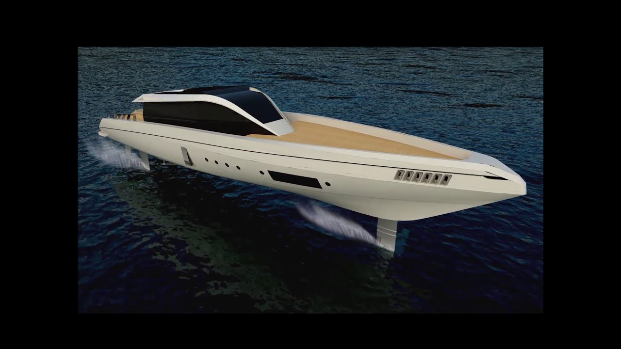 hydrofoil super yacht