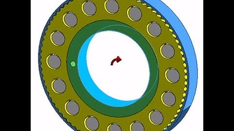 Cycloidal Eccentric Reducer Design with CRD3 and Solidworks
