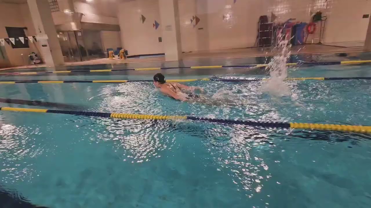 오랜만에 접영🩵💙천천히...정확히...🫠