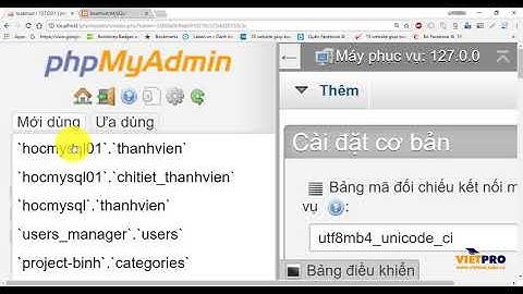 PHP35 - Truy vấn SQL trong php
