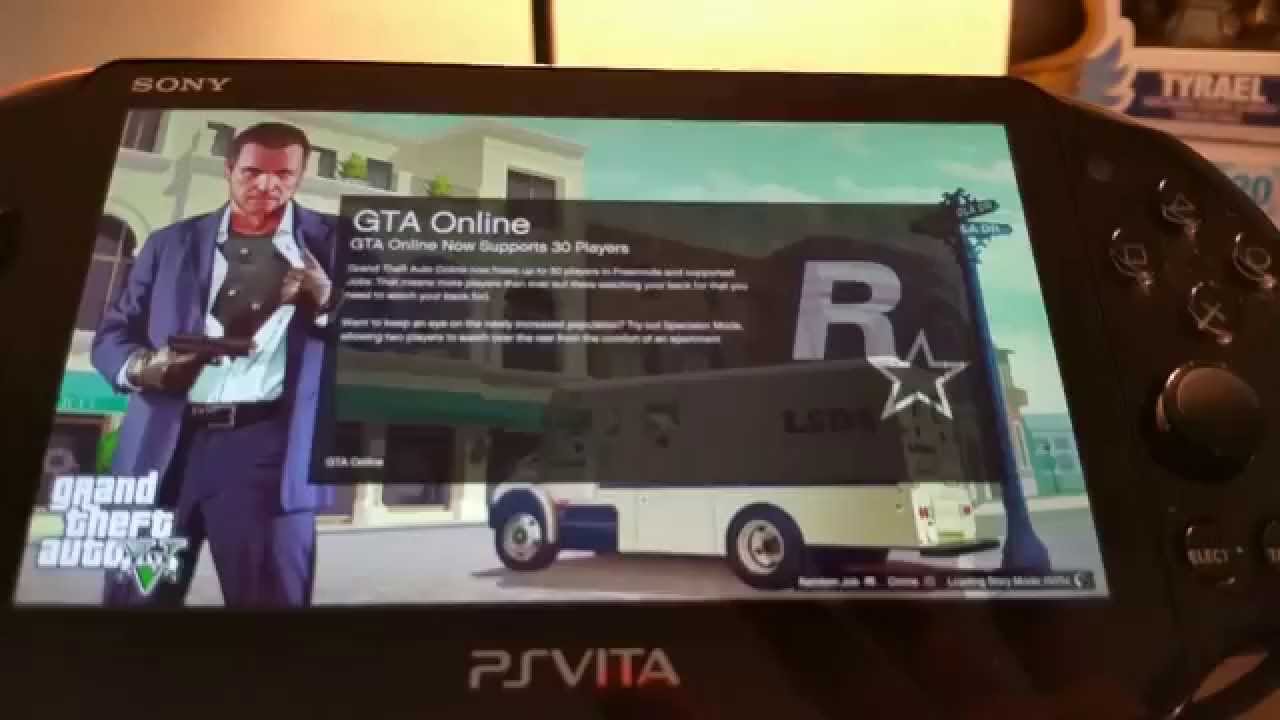 Psvita Remote Play Grand Theft Auto V Youtube