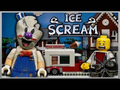 LEGO Мультфильм Мороженщик - Horror Game Ice Scream. 