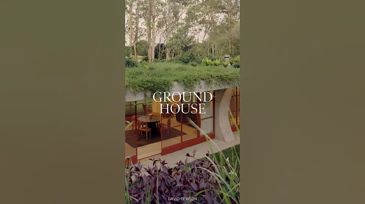 Can you believe this underground home!? 🍃🏠 #Shorts #InteriorDesign #House