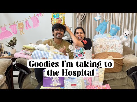 Goodies I’m taking to the Hospital | Making Aswin Guess Baby Products | Diya Krishna