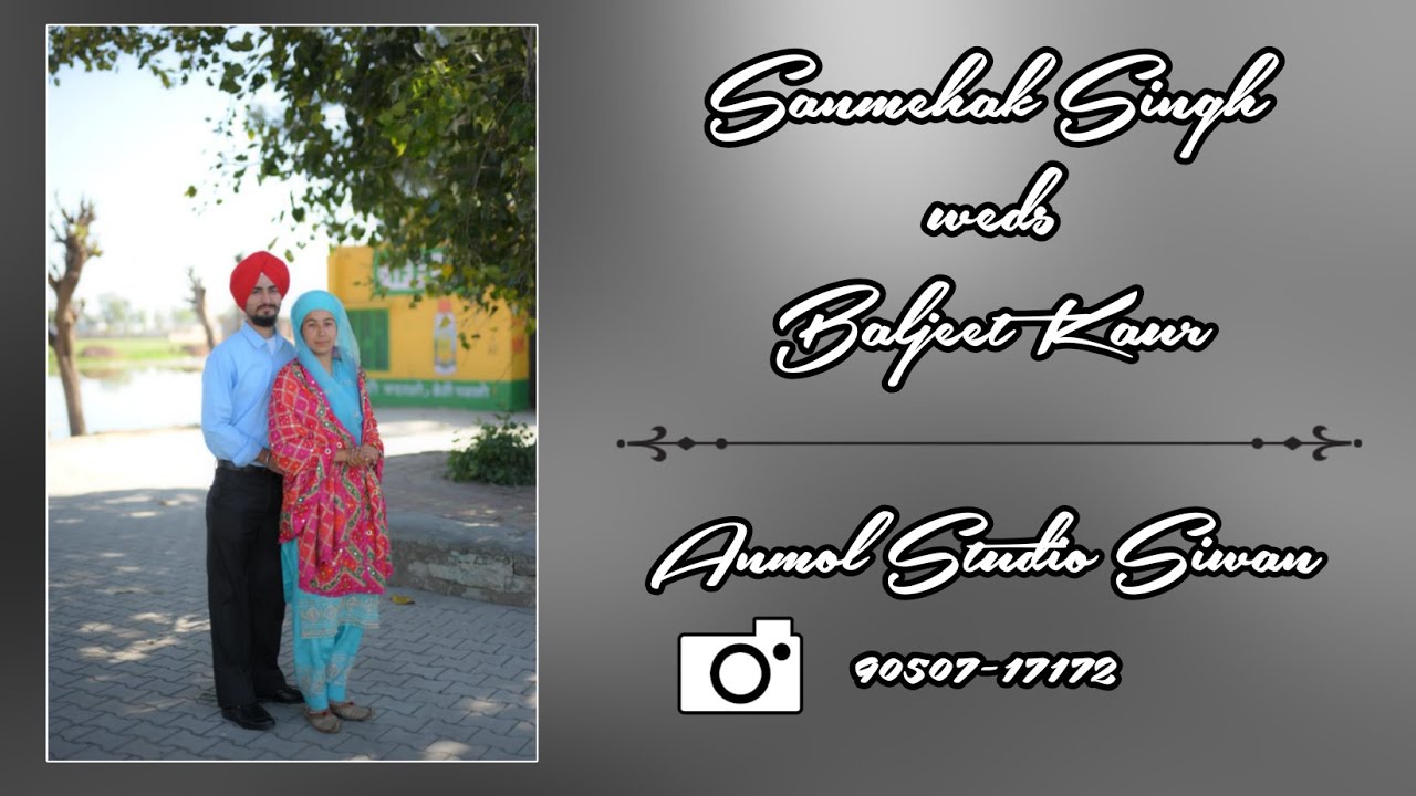 🔴Live Shagun Jago Ceremony || Sanmehak & Baljeet || Anmol Studio Siwan || (Mob-9050717172)