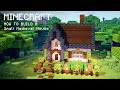 Minecraft: How To Build a Small Medieval House