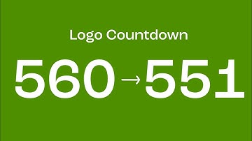 Logo Countdown 56: 560 to 551